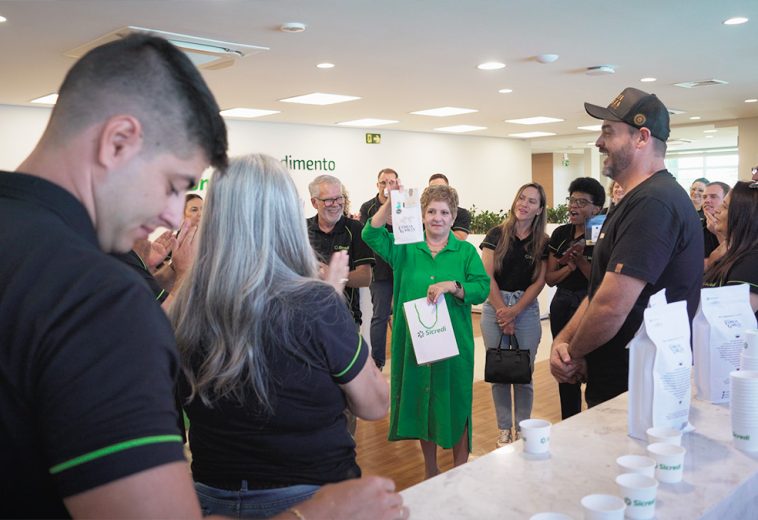 Evento de Degustação de Café no Sicredi Jesuítas – PR  | 🎯 Marketing Digital para Indústrias