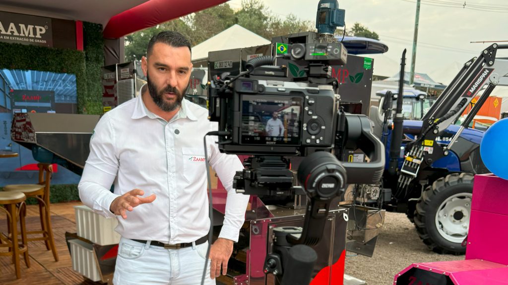 Produção de Conteúdos para ZAAMP na Expo Rondon 2024 em Marechal Cândido Rondon - PR